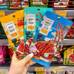 Китайські снеки LakeXiXi Spicy Stick 26г (гострі, солодко-гострі, з часниковим смаком)