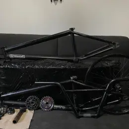 Руль BSD Grime, рама Fiend, рама WTP, вилка Salt+ и другие запчасти для BMX