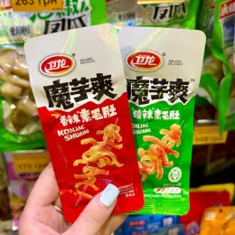 Конжак снек Shuang Hot & Spicy / Sour & Hot WeiLong 18г