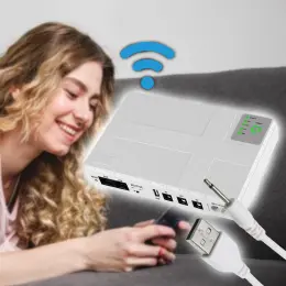 Джерело безперебійного живлення для роутера mini-UPS DC1018P WI-Fi 12V / 9V / 5v 10400 mAh