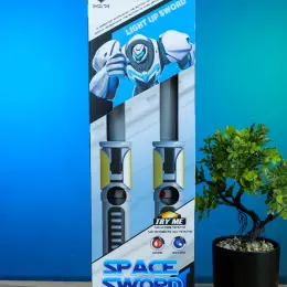 Світлові мечі Space Sword Shock Wave з звуковими ефектами та 7 режимами підсвічування