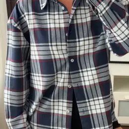 Сорочка Oversized з фланелі 100% бавовна