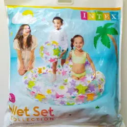 Басейн Intex Wet Set Collection 122см х 25см з м'ячиком і кругом