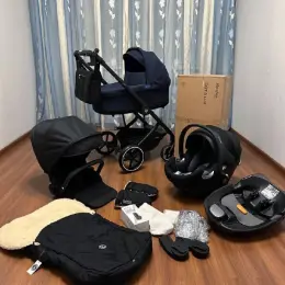 Коляска Cybex Balios S Lux 2-в-1 (3-в-1) з автокріслом, базою та адаптерами