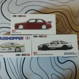 Модели автомобилей Kaido Works: BMW M3, Nissan Skyline, Toyota AE86