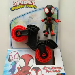 Фигурка Спайдермен Майлз Моралес с мотоциклом Marvel Spidey and His Amazing Friends