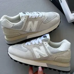 New Balance 574 Legacy White замша/сітка