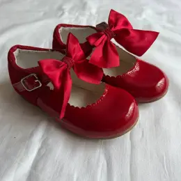 Святкові туфлі Sevva Red Patent Glitter Back Mary Jane