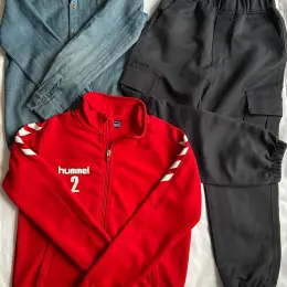 Спортивний костюм Hummel та сорочка Bembi для хлопчика 8-10 років