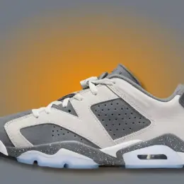 Кросівки Air Jordan 6 Retro Low X PSG Iron Grey