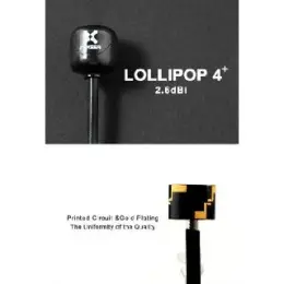 Антена для дрона Foxeer Lollipop 4 Plus High Quality 5.8G SMA Angle 150mm RHCP