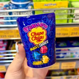 Жувальна гумка Chupa Chups Bubble Gum Magic Cubes 86г