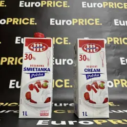 Вершки Mlekovita 30% 1л