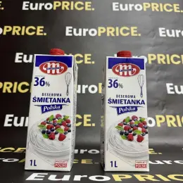 Вершки Mlekovita 36% 1000мл
