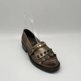 Жіночі лофери Guess Art. 474W бронзові