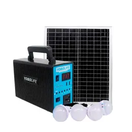 Портативна зарядна станція YOBOlife LM-9150 150W/220V з сонячними панелями