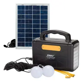 Переносна сонячна станція з ліхтарем Solar Power Light System AT-9007