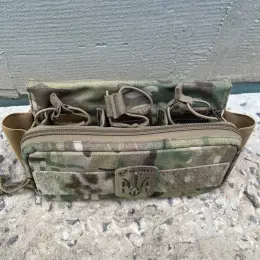 Штурмова панель U-WIN MultiCam з кріпленням MOLLE під три магазини AK/AR