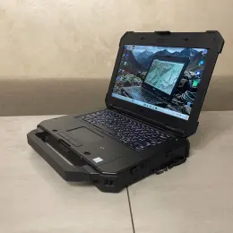 Захищений ноутбук Dell Latitude 7424 Rugged Extreme 14" FHD IPS, i7-8650U, 16GB DDR4, 1TB NVMe SSD, AMD RX 540 4GB, 4G LTE, 2xCOM, 2xLAN, сенсорний екран 1000 ніт, стилус