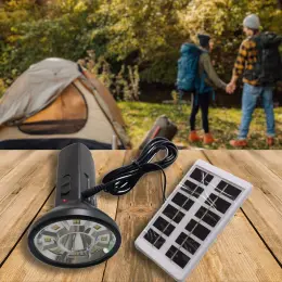 Кемпінговий ліхтар Solar Flashlight CL-058 із сонячною панеллю