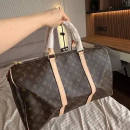 Сумка дорожня Louis Vuitton коричнева