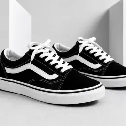 Кеди VANS чорно-білі