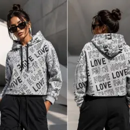 Худі mi ka № 300 з написами FAITH / HOPE / LOVE