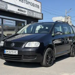 Volkswagen Touran I покоління 2004 Дизель 1.9 л Чорний