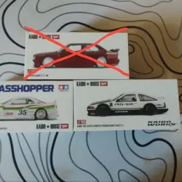 Колекційна модель Kaido House Nissan R34 та Toyota 180 Trueno