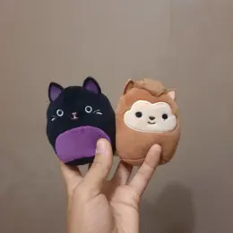 М'які іграшки брелоки Squishmallows, цуценята, ведмедики