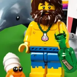 Фігурка вижившого з 21 серії мініфігурок LEGO