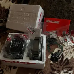 Комплект ЦПГ Malossi sport BWS 70cc, труба Stage 6 street, трос гальма, вилка Jog R/RR, пружини торк, ПДТ Brembo, ремінь Athena, шків, упори, вісь мотора, крильчатка, маніфолд, лепесток