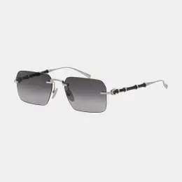 Окуляри сонцезахисні металеві без оправи Gucci GG2154S