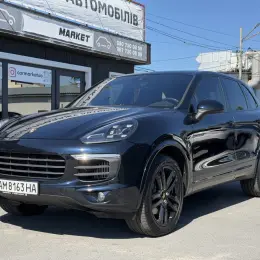 Porsche Cayenne 958 (FL) 2015 Дизель 3.0 Автомат Чорний