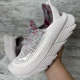 Кросівки Hoka Restore Alabaster / Red Cabbage