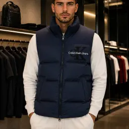 Чоловічий жилет Calvin Klein темно-синій