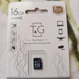 Карта пам'яті T&G microSD 16GB / 32GB Class 4 / Class 10
