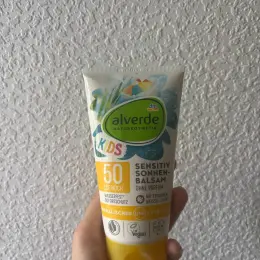 Дитячий сонцезахисний бальзам alverde KIDS SPF 50