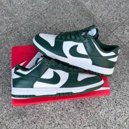 Кросівки Nike Dunk Low Team Green&White