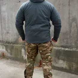 Зимова куртка YINREN олива, чорна, мультикам, сіра