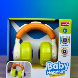 Іграшкові навушники VIVAKIDS Baby Headset з підсвічуванням та звуками