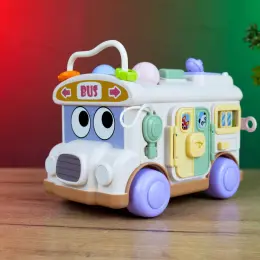 Логічний автобус розвиваючий для дітей від 10 місяців