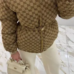 Куртка Gucci з ремінцем, утеплена холофайбером