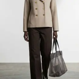 Max Mara жакет SmmMargot бежевий 100% вовна