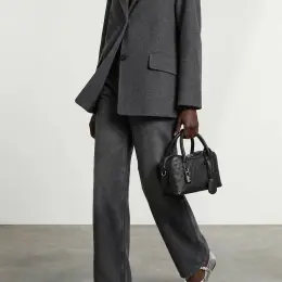 Жакет MaxMara SmmElfi сірий, 100% вовна, comfort fit, розмір 46