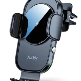 Бездротовий зарядний пристрій Auckly CW15 Qi 15Вт Black
