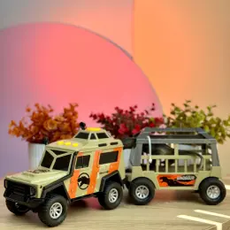 Іграшковий набір "Dino Rescue" машина з причепом WY 1163