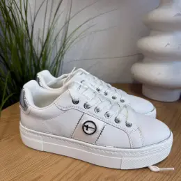 Білі шкіряні кеди TAMARIS