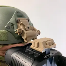 Кронштейн на шолом для приладу нічного бачення NVG Mount Nylon Койот