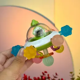 Дитяче брязкальце "Space Spinning Flying Saucer" з прорізувачами